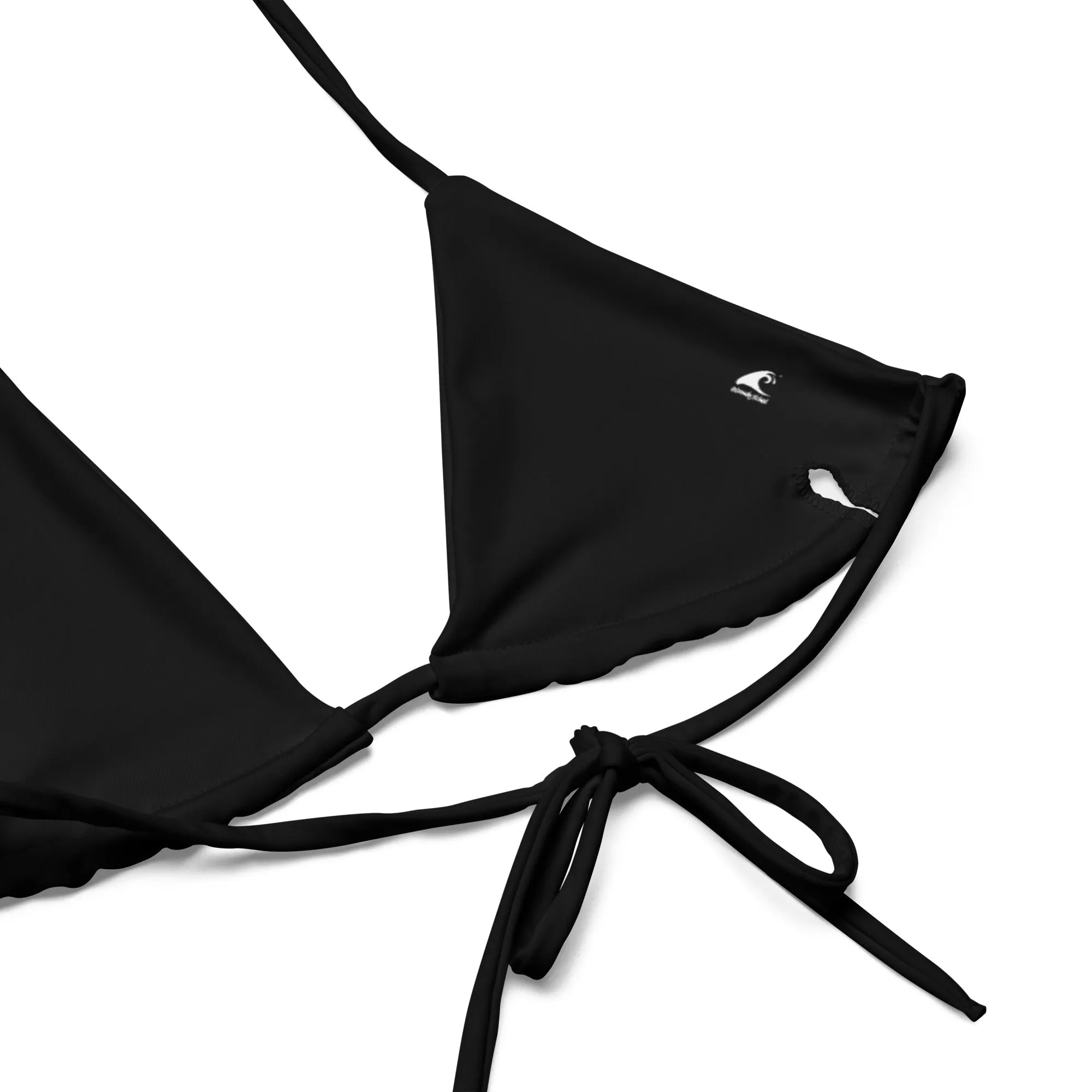 Black String Bikini Swimsuit from Extremely Stoked