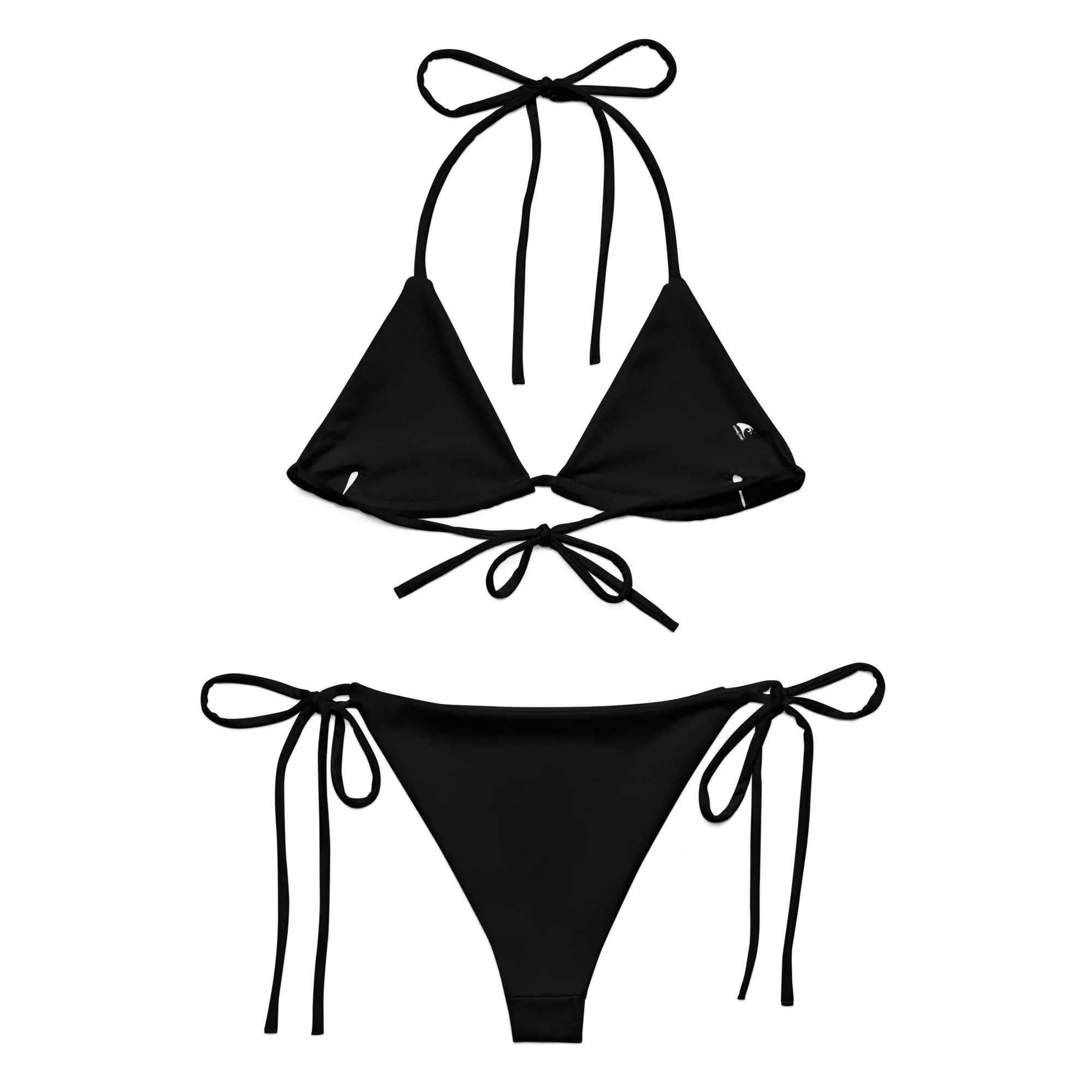 Black String Bikini Swimsuit from Extremely Stoked