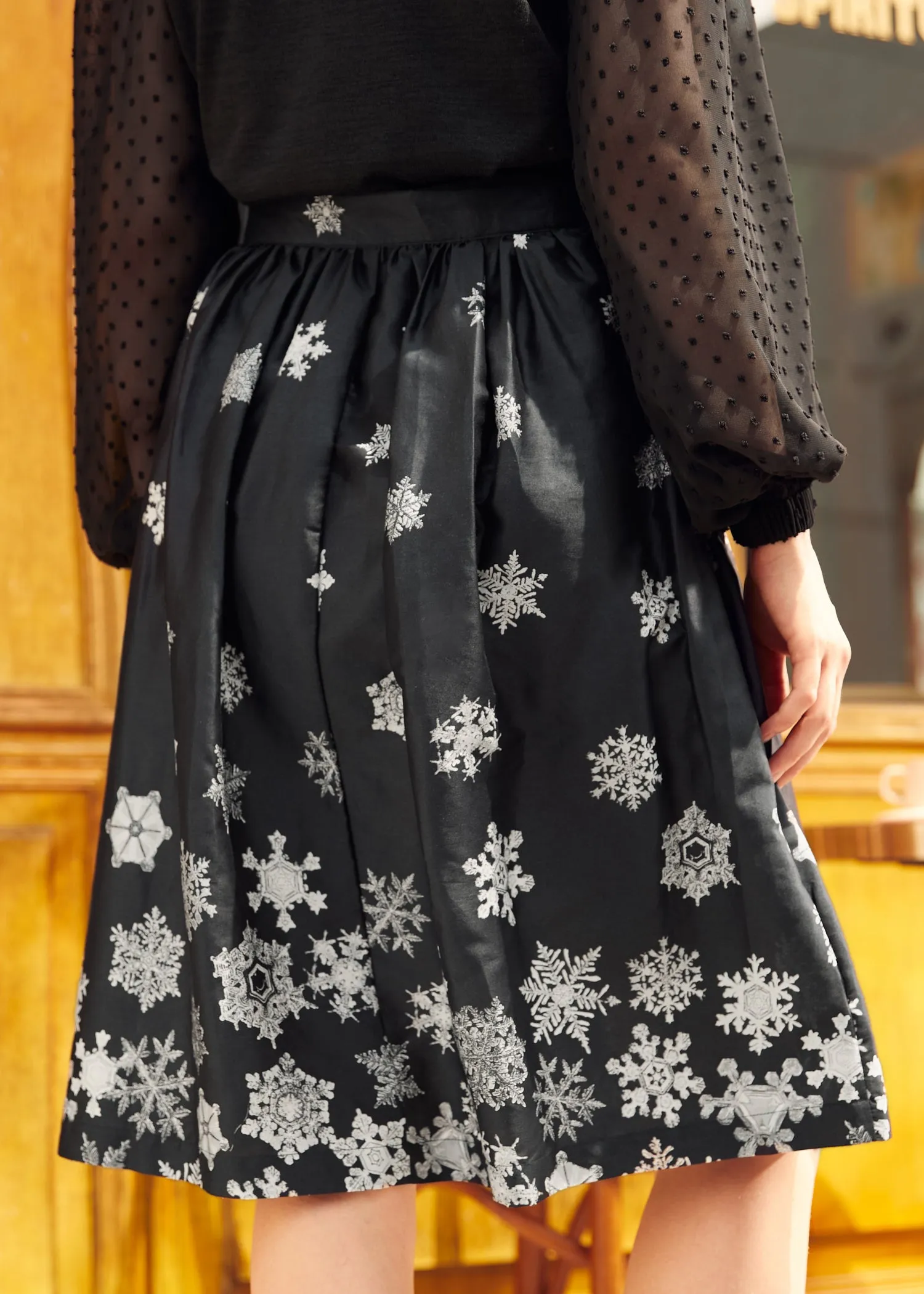 Falling For Winter A-Line Skirt