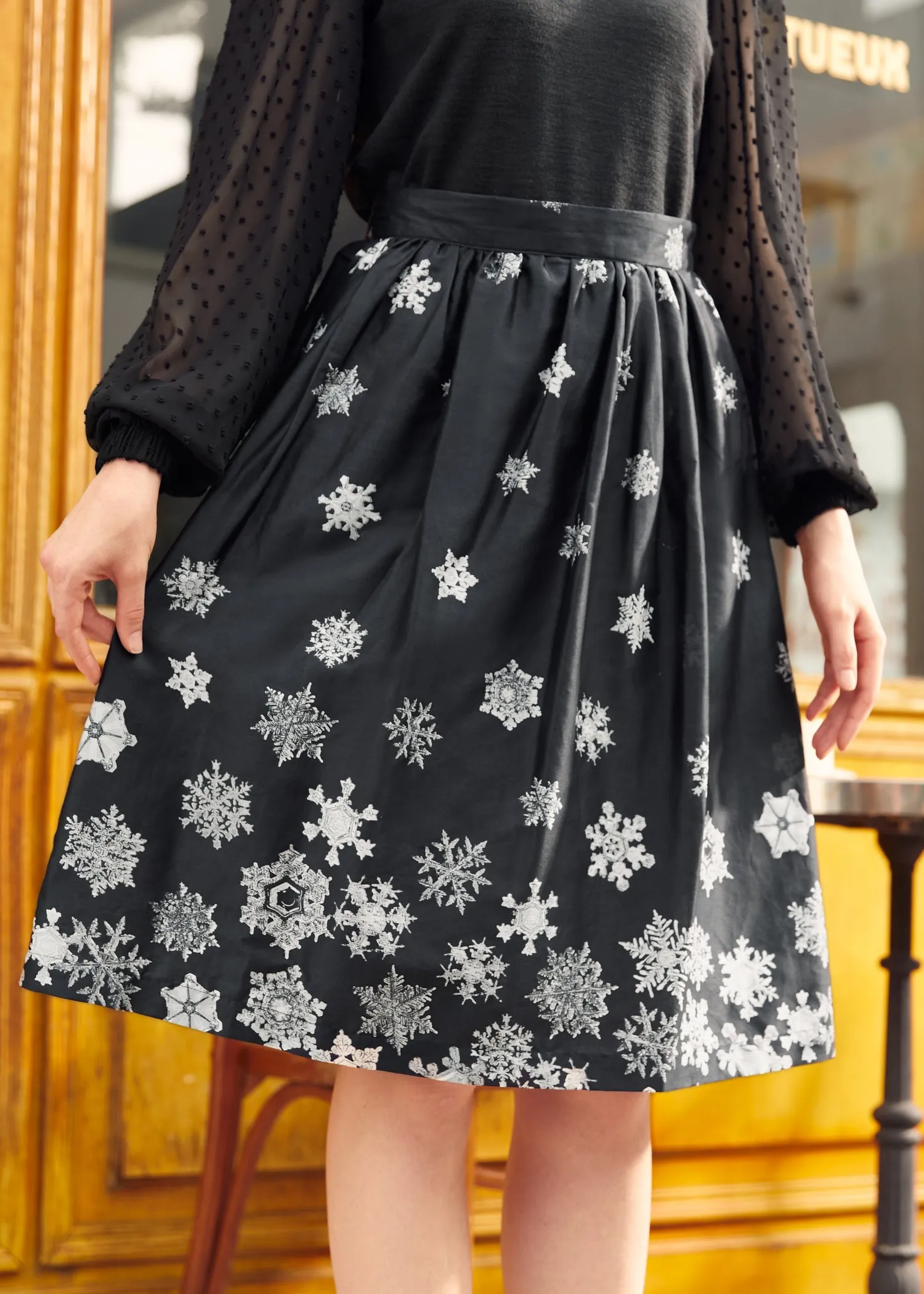 Falling For Winter A-Line Skirt