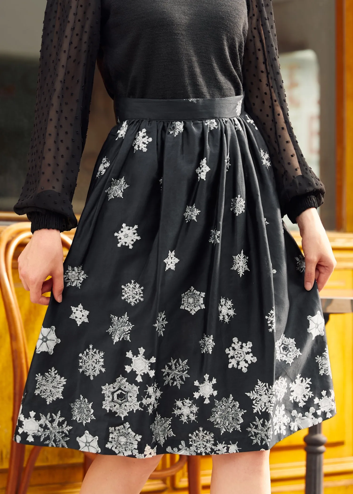 Falling For Winter A-Line Skirt