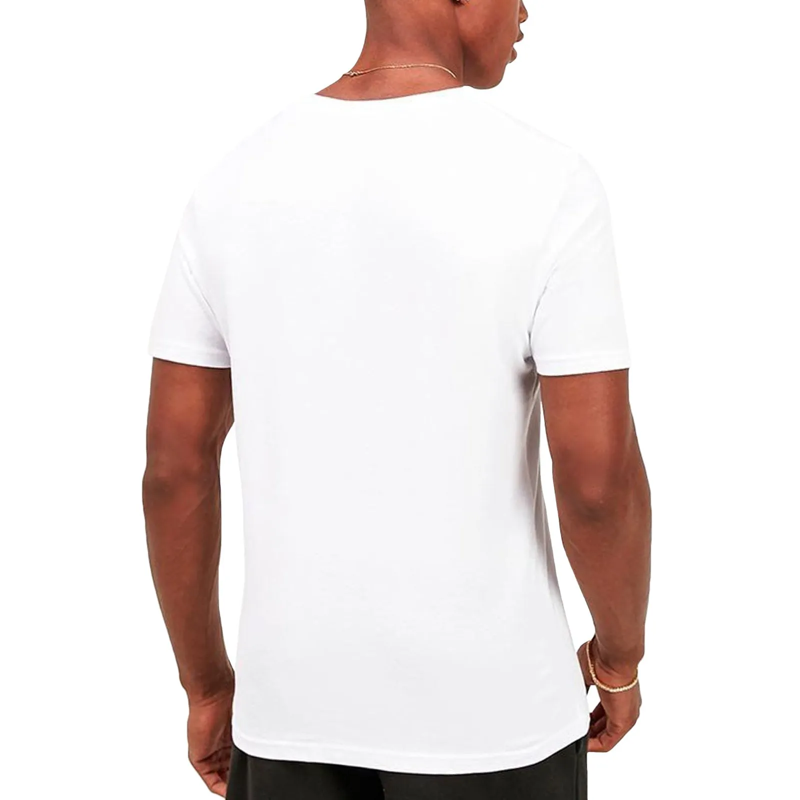 Farah Mens Dav 2 Pack Cotton Lounge T-Shirt - White