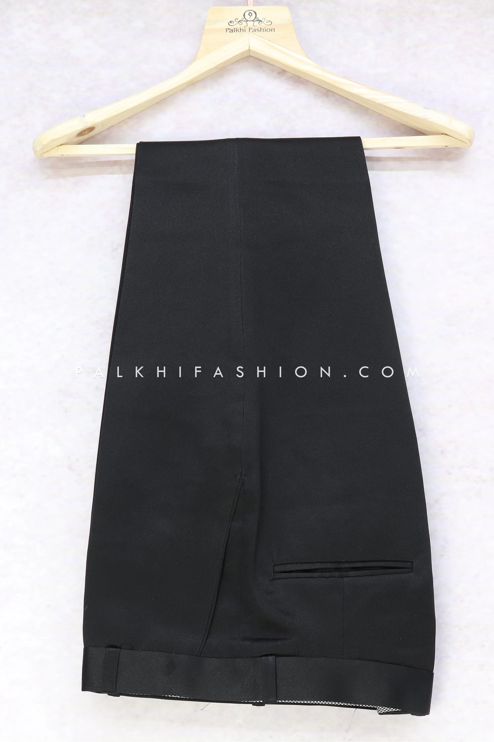 Festive Black Jodhpuri Suit With Embroidery Work