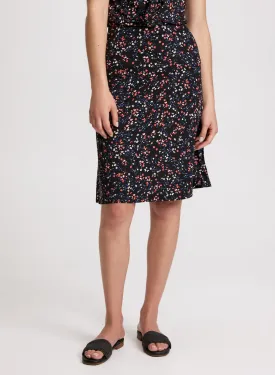 Floral A-Line Skirt