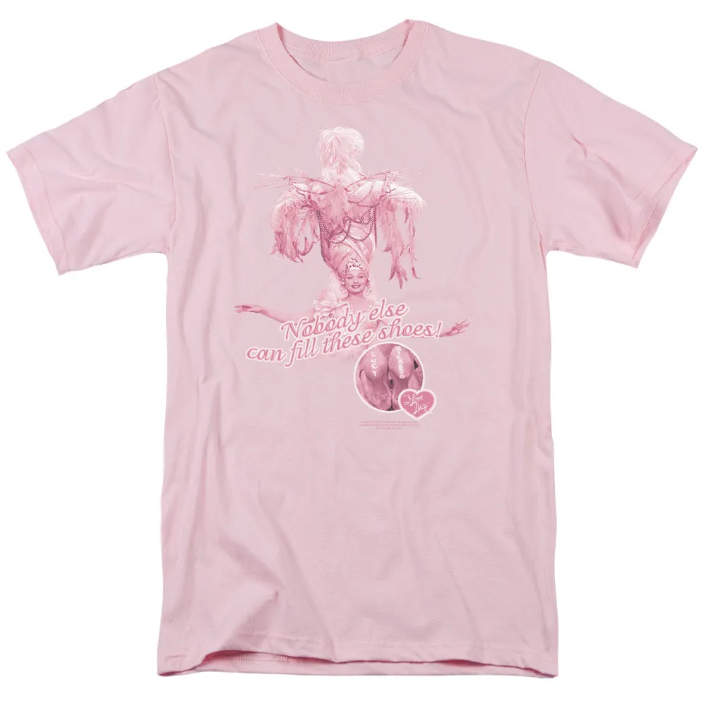 I Love Lucy Nobody Else Mens T Shirt Pink