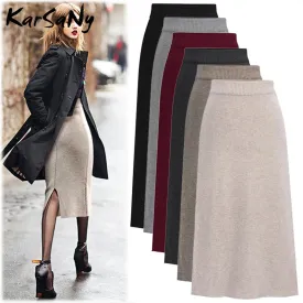 Kasey Women's Knit Pencil Skirt