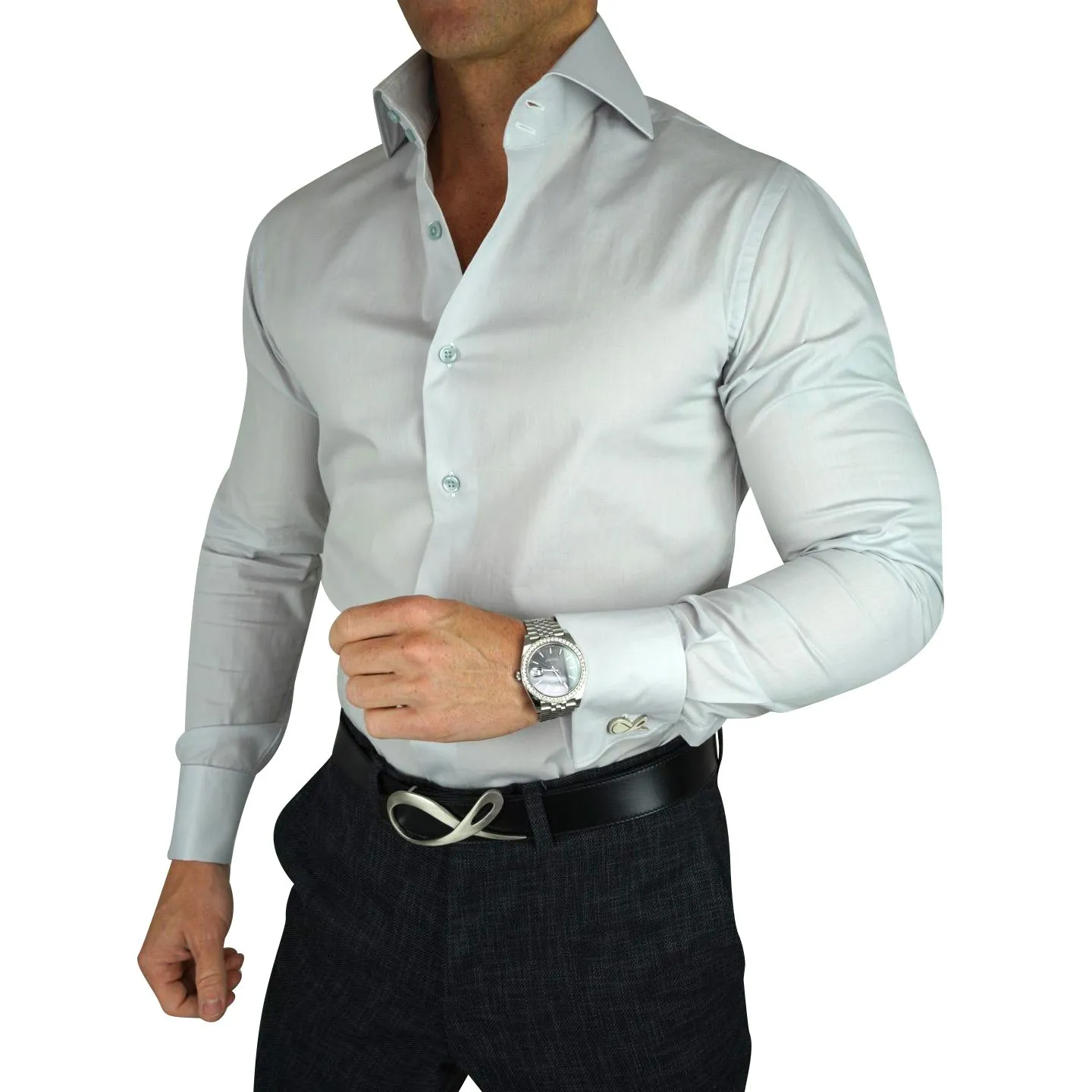 Light Grey Dress Shirt @ The Vault