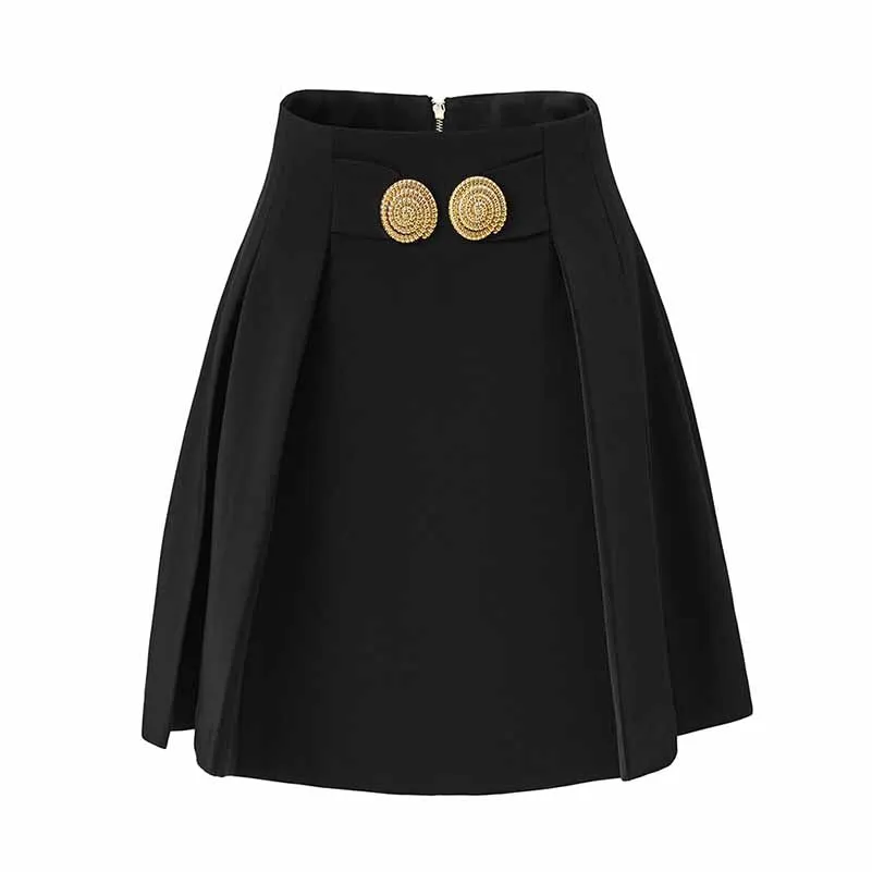 Long Sleeve Black Velvet Top Mini Skirt Suit