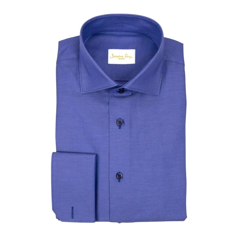 Mare Blue Weavetex Dress Shirt