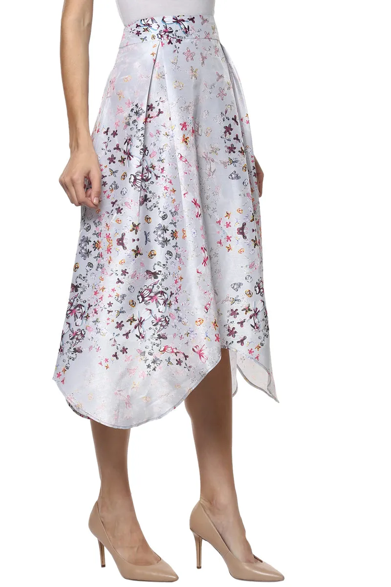 Nature Marquee A Line Skirt