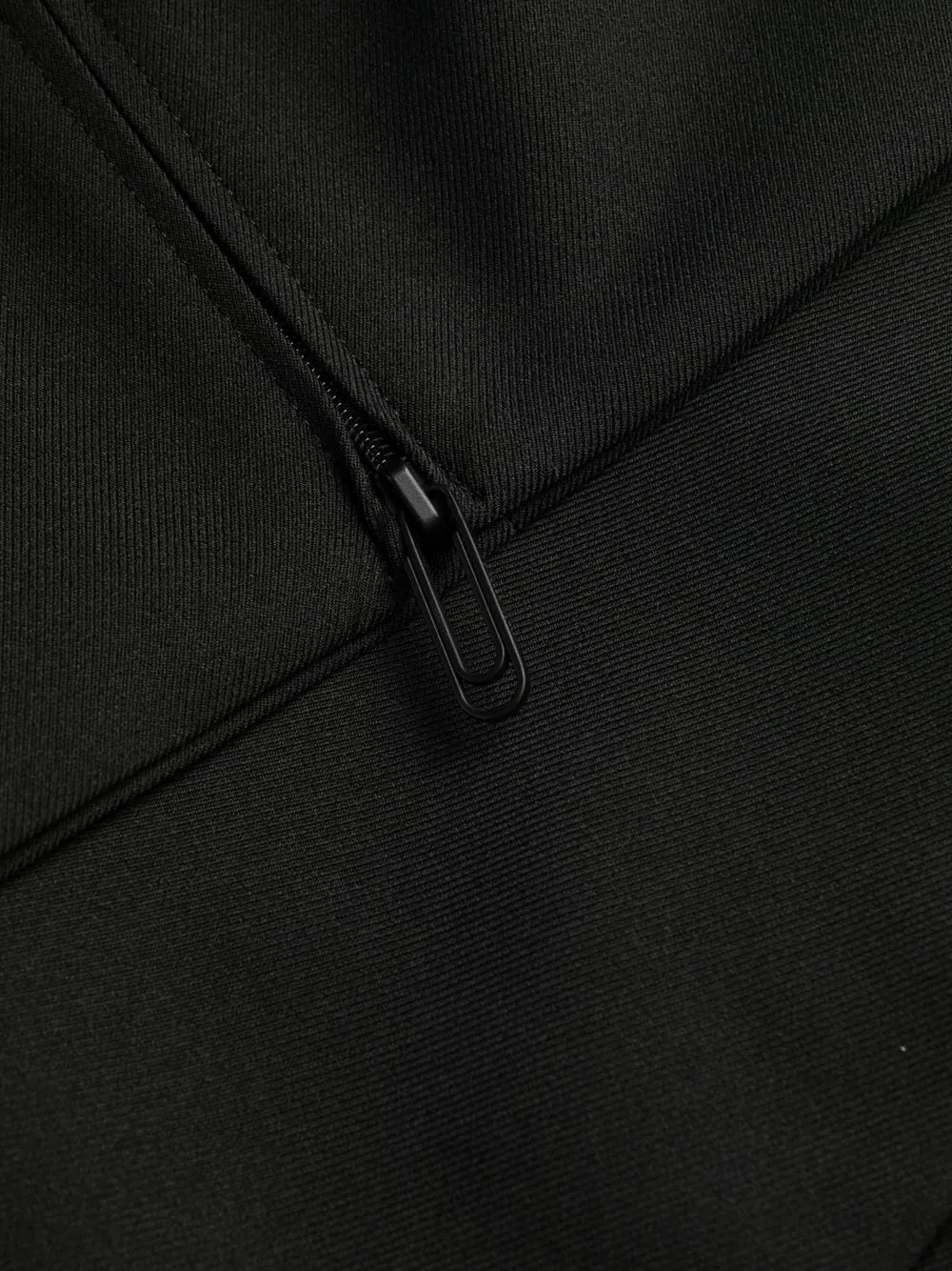 Paperclip-Detail Straight-Leg Trousers