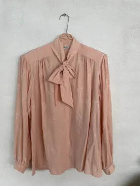 Pussybow Silk Shirt