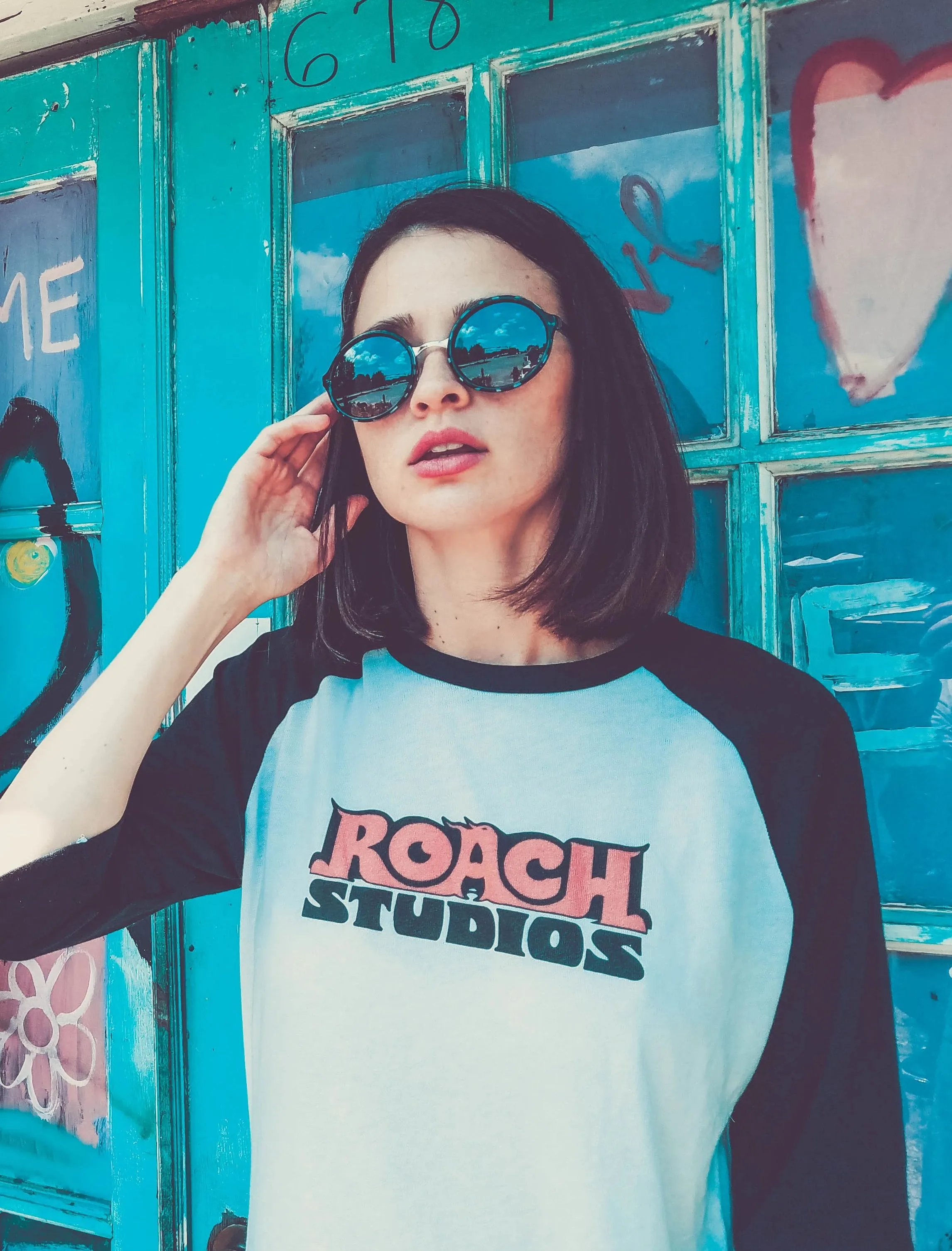 RoAcH Unisex Baseball T-shirt