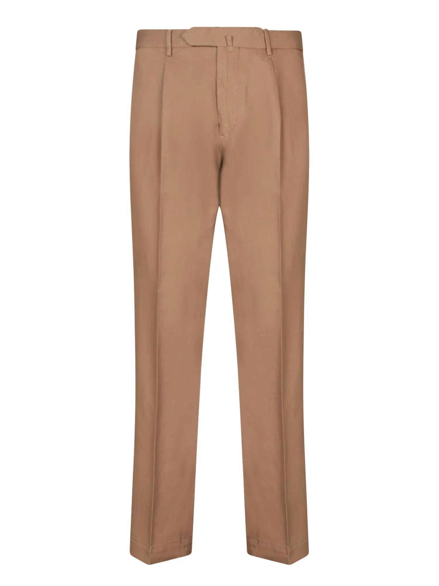 Scilla Crepe Trousers in Beige