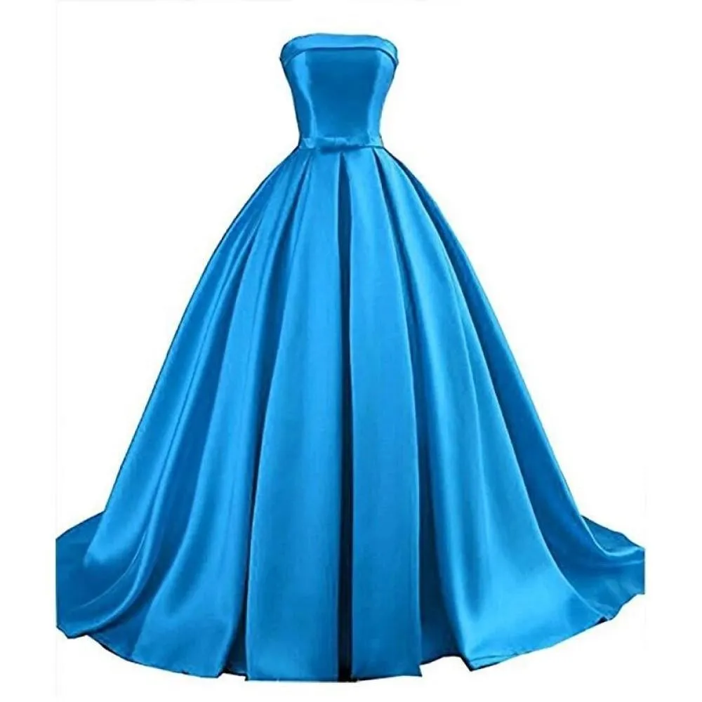 sd-hk Women Off Shoulder Prom Gowns Floor Length Wedding Dress