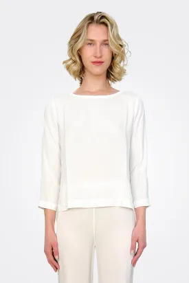 Silk Shirt - White