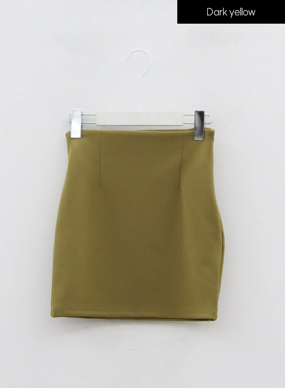 Simple High Waist Pencil Mini Skirt IO12