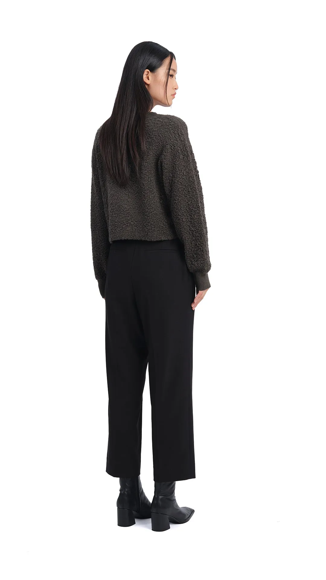 Straight-Leg Trousers