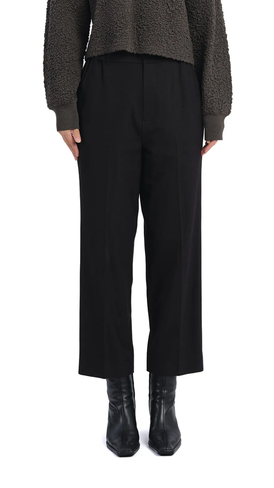 Straight-Leg Trousers