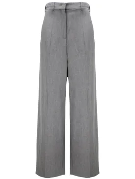 straight-leg trousers