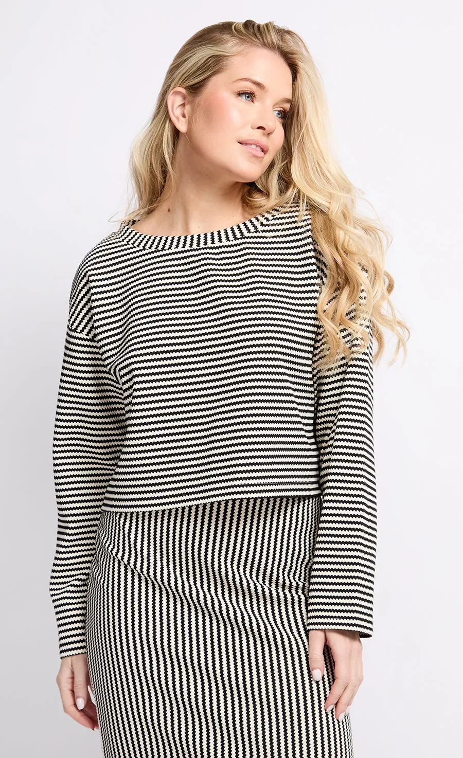 Stripe Top by Vogue Williams