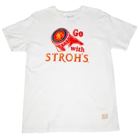 Stroh's Beer Go with Stroh's Vintage Style T-Shirt