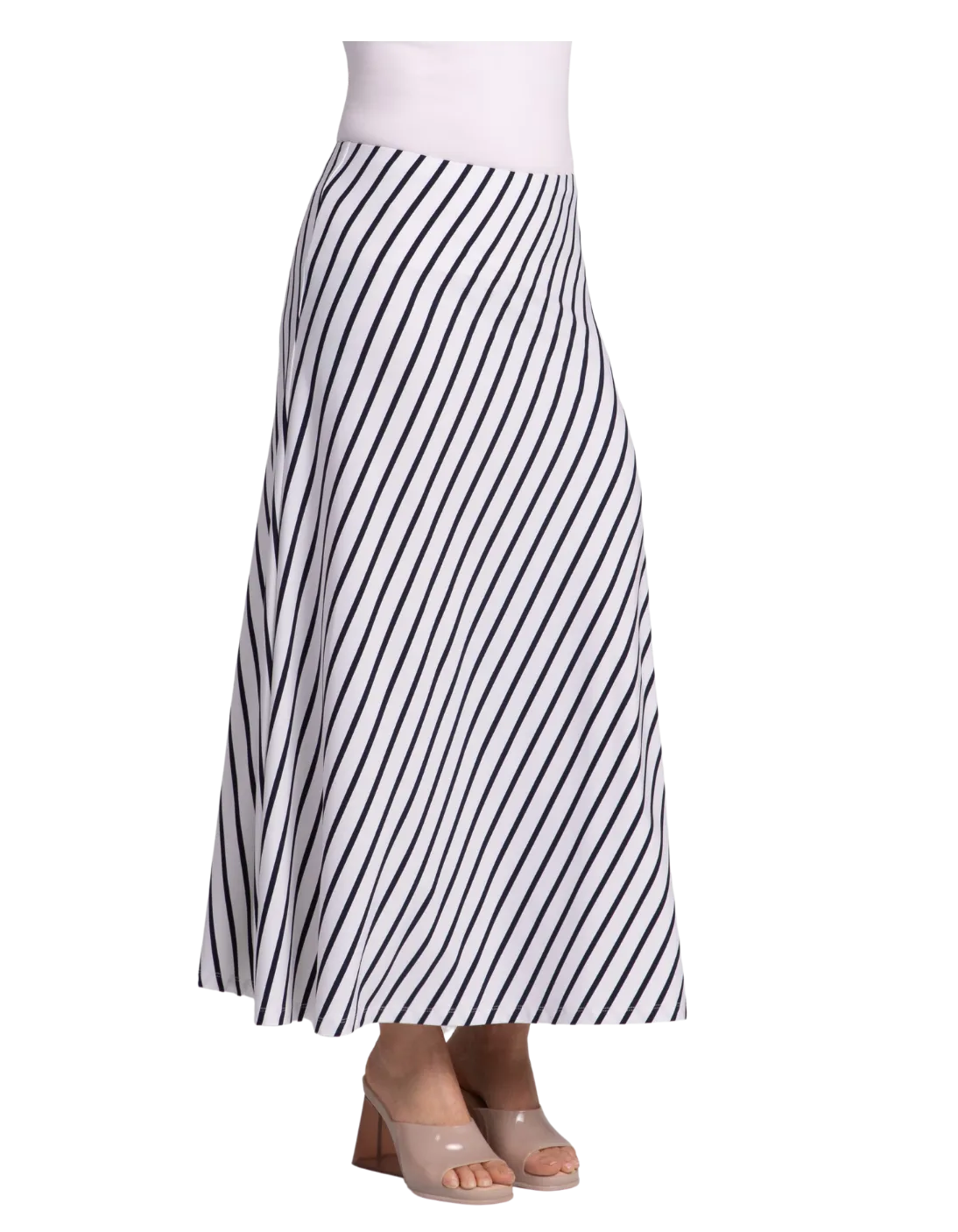 SYMPLI  A-Line Skirt D Print