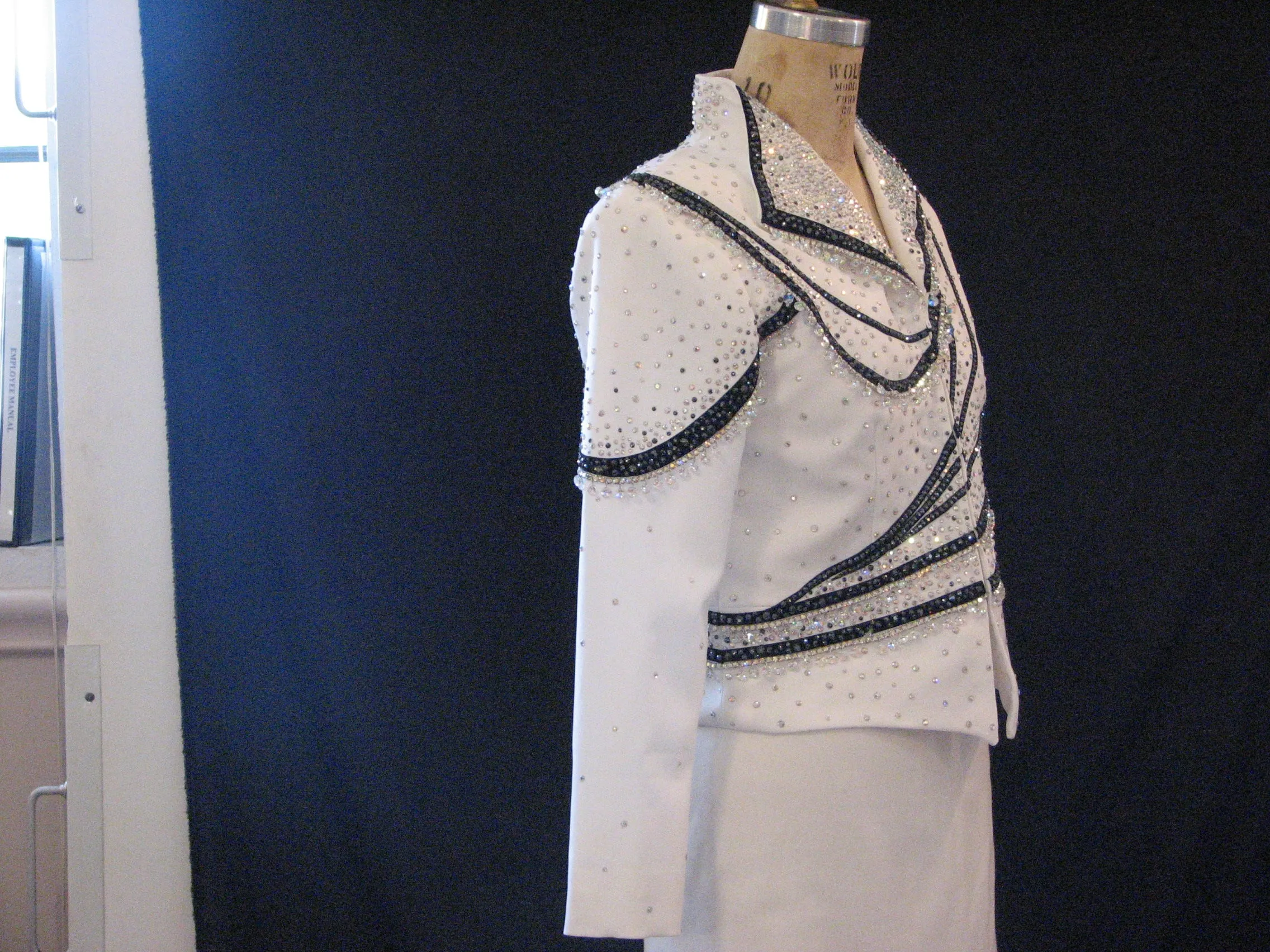 White Showmanship Jacket, Ladies XL, 1671A