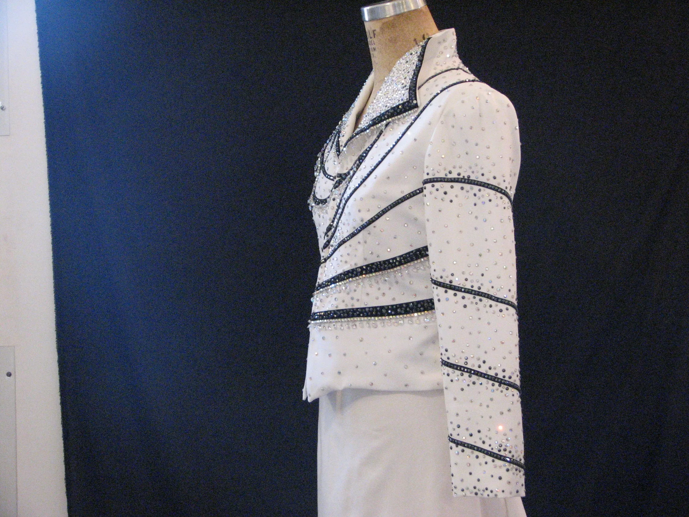 White Showmanship Jacket, Ladies XL, 1671A